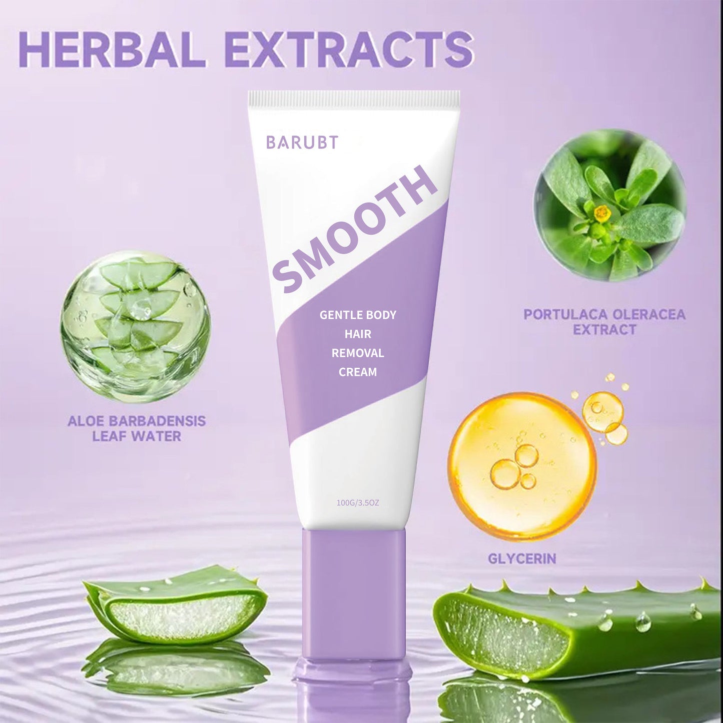 Hair removal cream