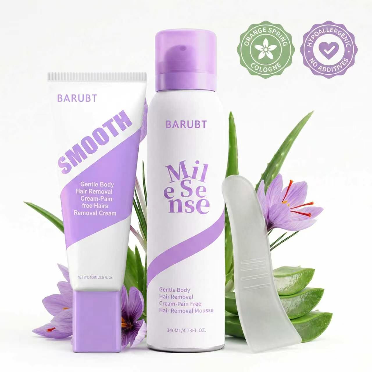 Hair removal cream