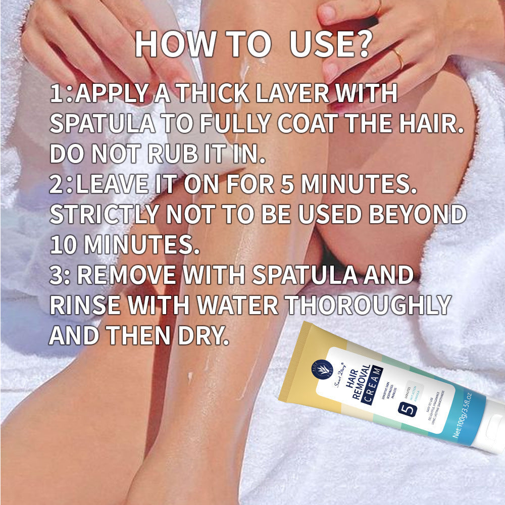 Hair removal cream