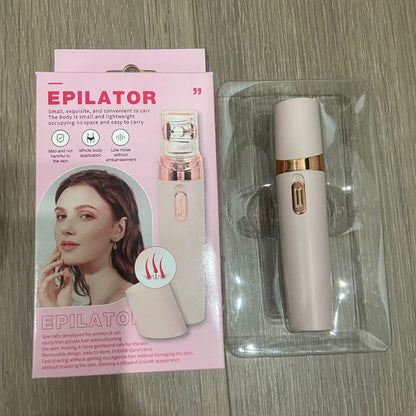 Hair removal device - depilator - battery-powered - charging version