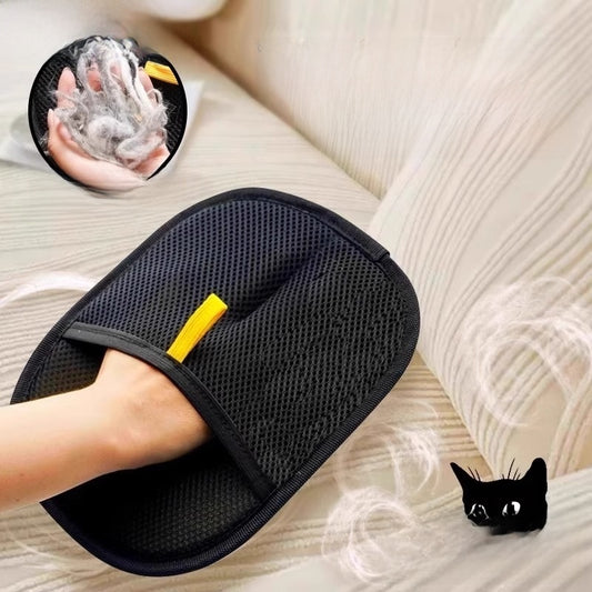 Hair removal gloves