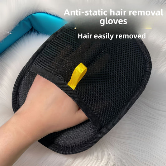 Hair removal gloves