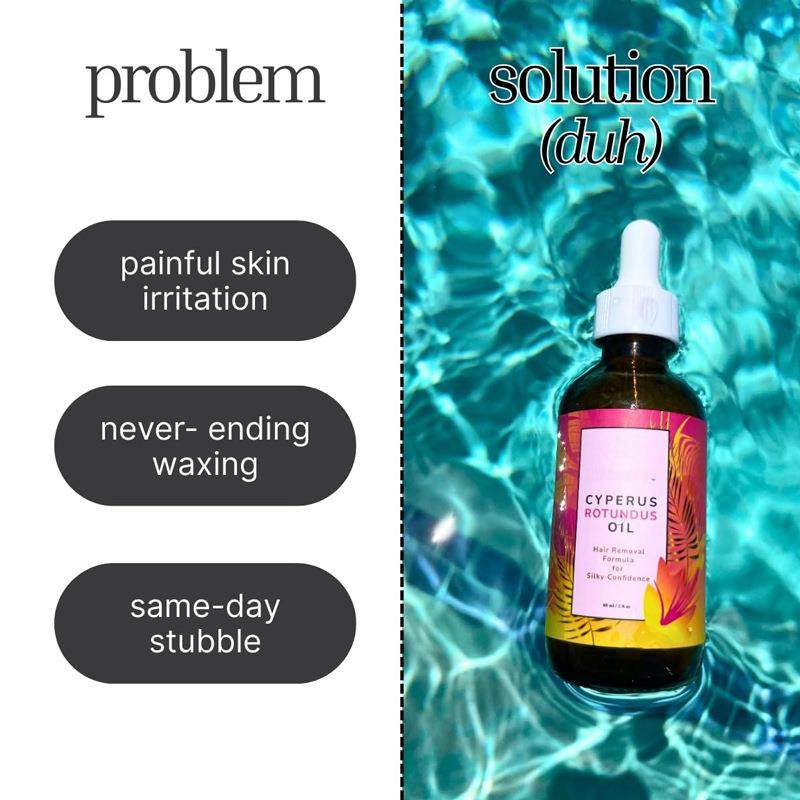 Hair Removal Oil