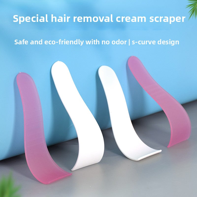 Hair removal scraper