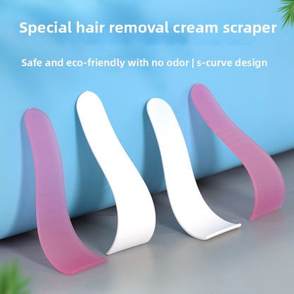 Hair removal scraper