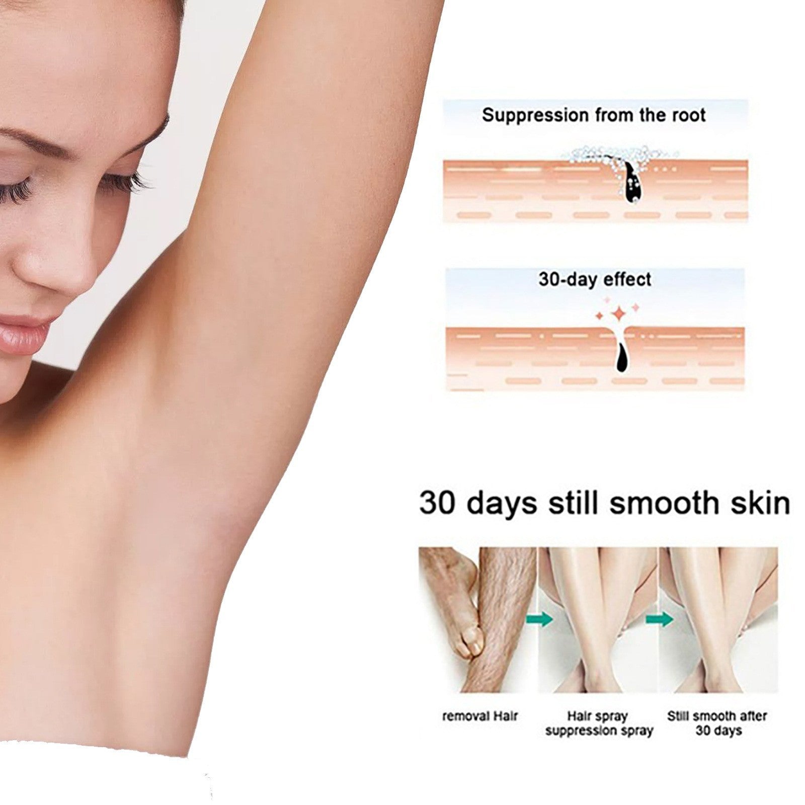 hair removal spray