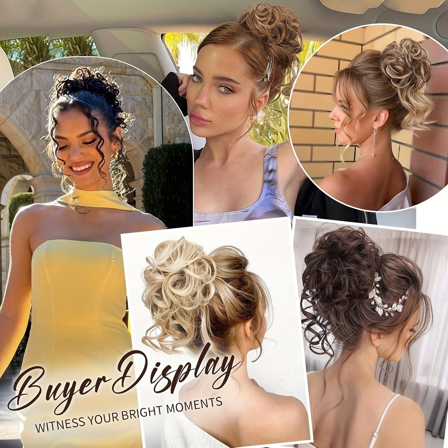 Hair Ring Chemical Fiber Wig