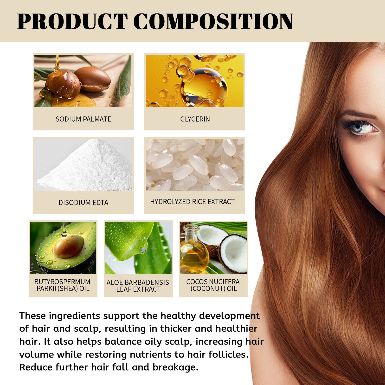 Hair Smoothing Styling Cream