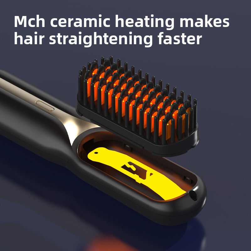 hair straightener comb