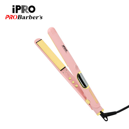 Hair Straightener Customized for Hair Salons, Professional Hair Straightening and Styling Ptc Titanium Panel Hair Straightener
