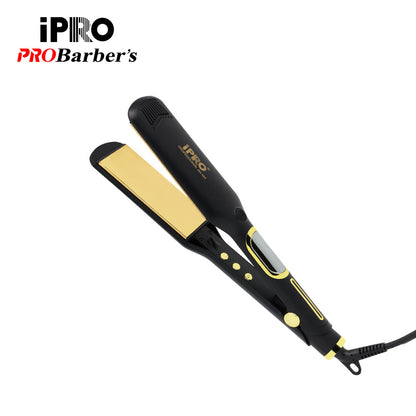 Hair Straightener Customized for Hair Salons, Professional Hair Straightening and Styling Ptc Titanium Panel Hair Straightener