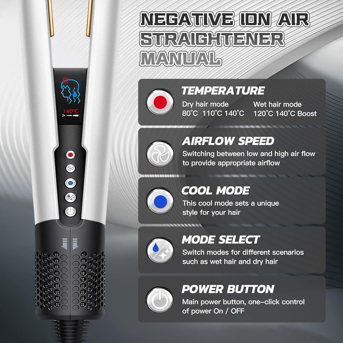 Hair Straightener Dryer