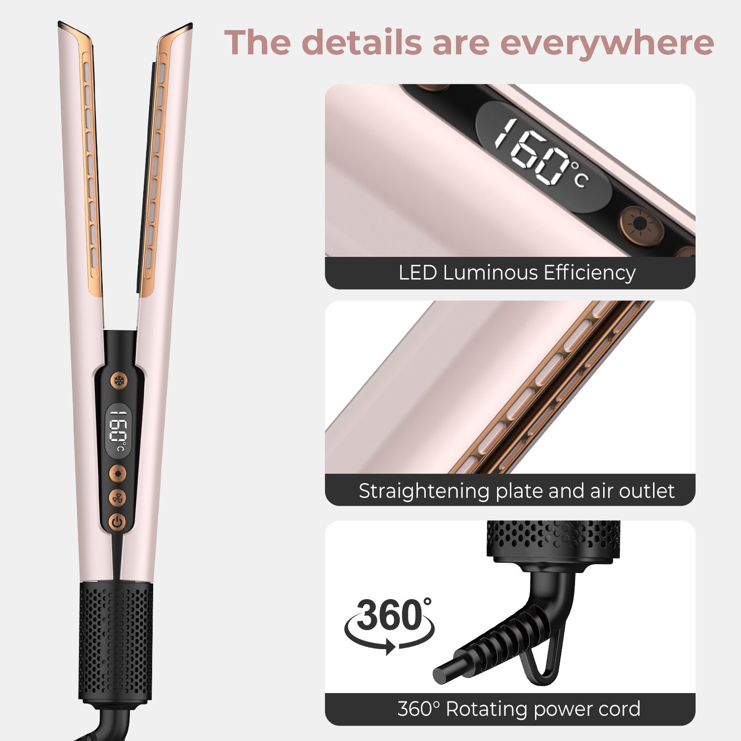 Hair Straightening Blow Dryer