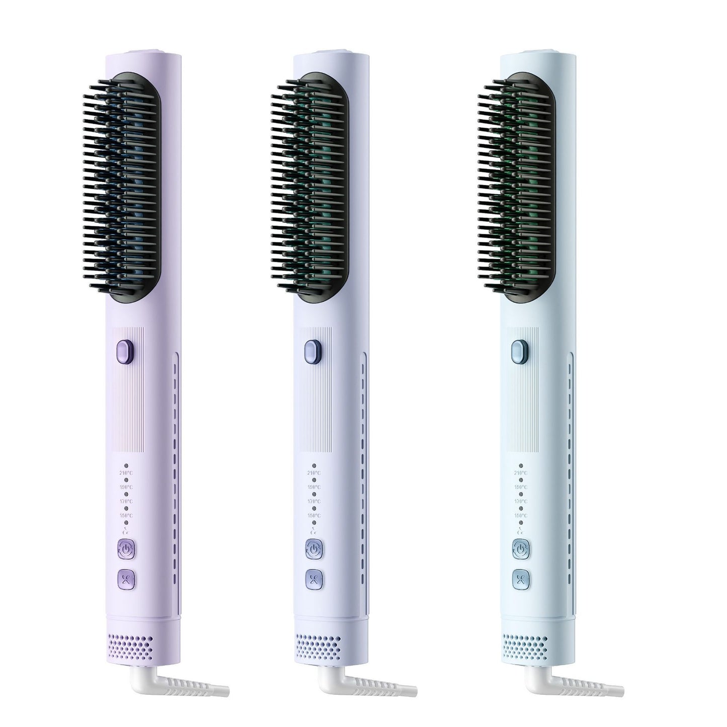 Hair Straightening Comb and Iron