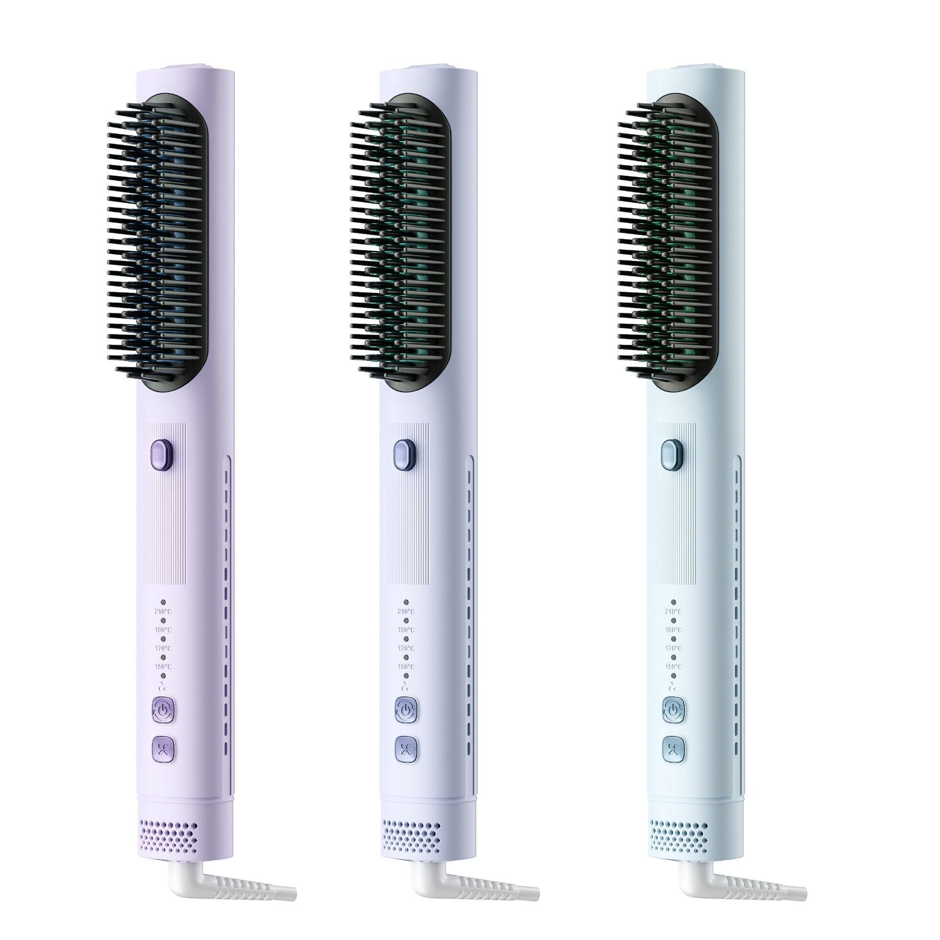 Hair Straightening Comb and Iron