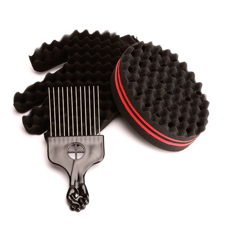 Hair styling and perming steel needles and combing tools