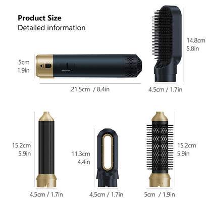 Hair Styling Comb Dryer Straightener Curler