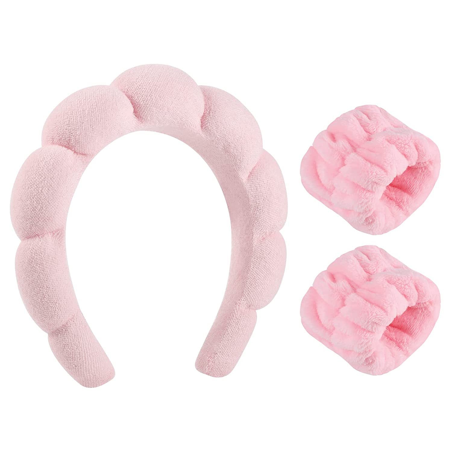 Hairband combination wristband set