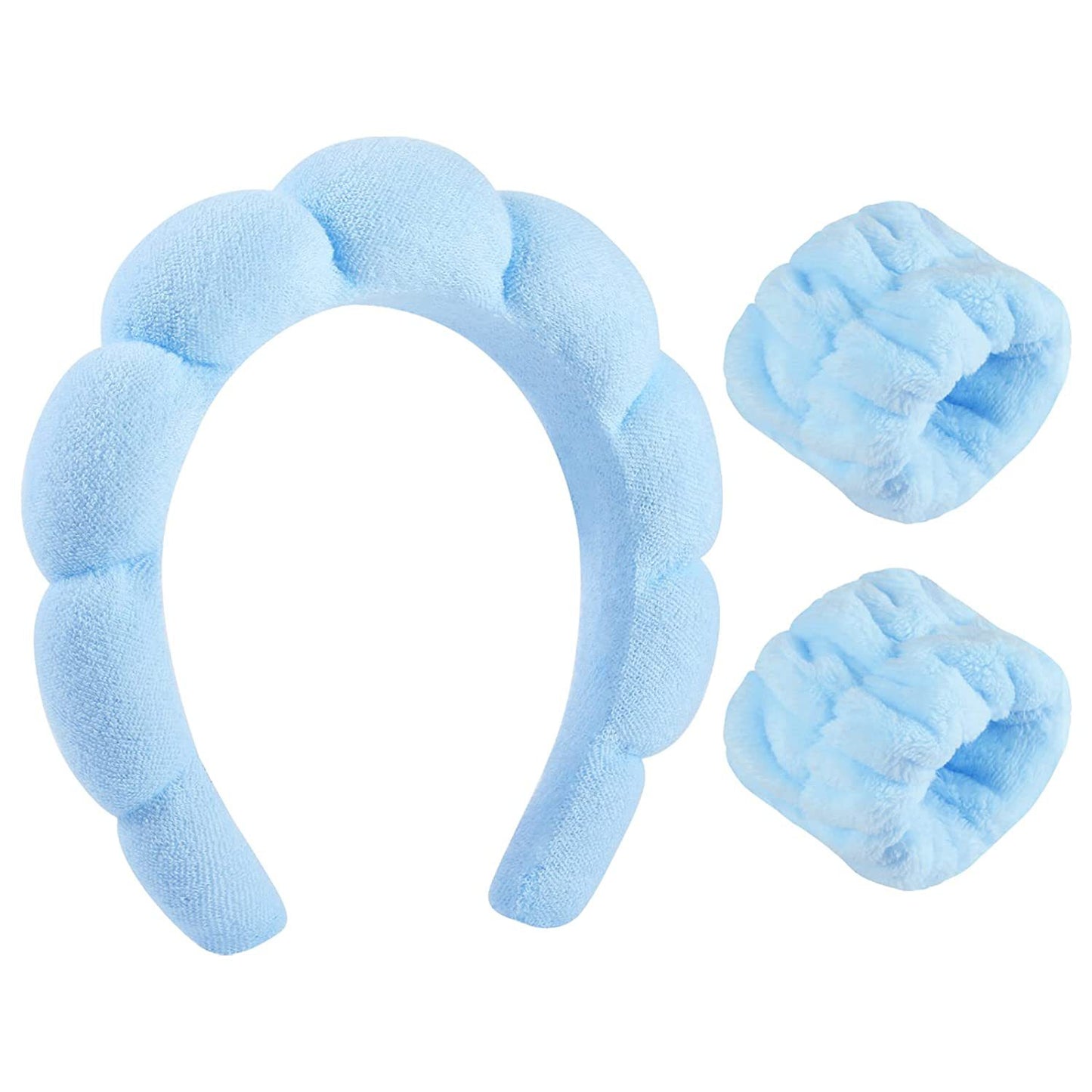 Hairband combination wristband set