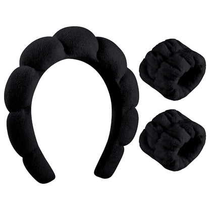 Hairband combination wristband set