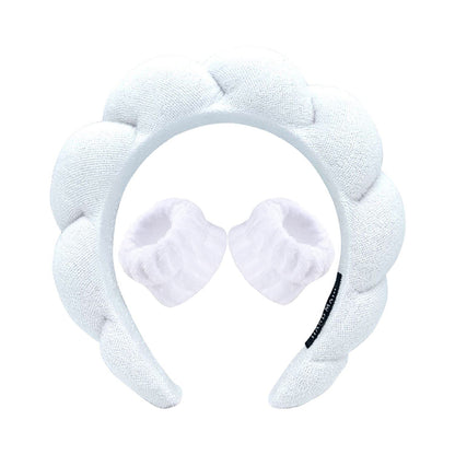 Hairband combination wristband set