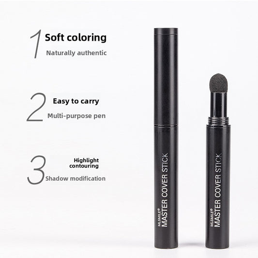 Hairline contouring brush