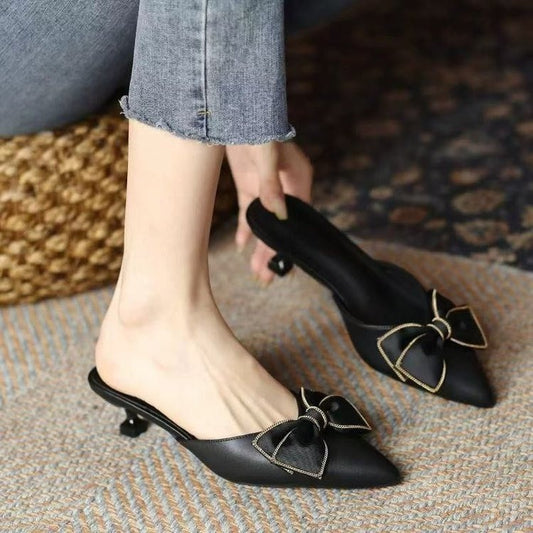 Half-Cap Toe Slippers