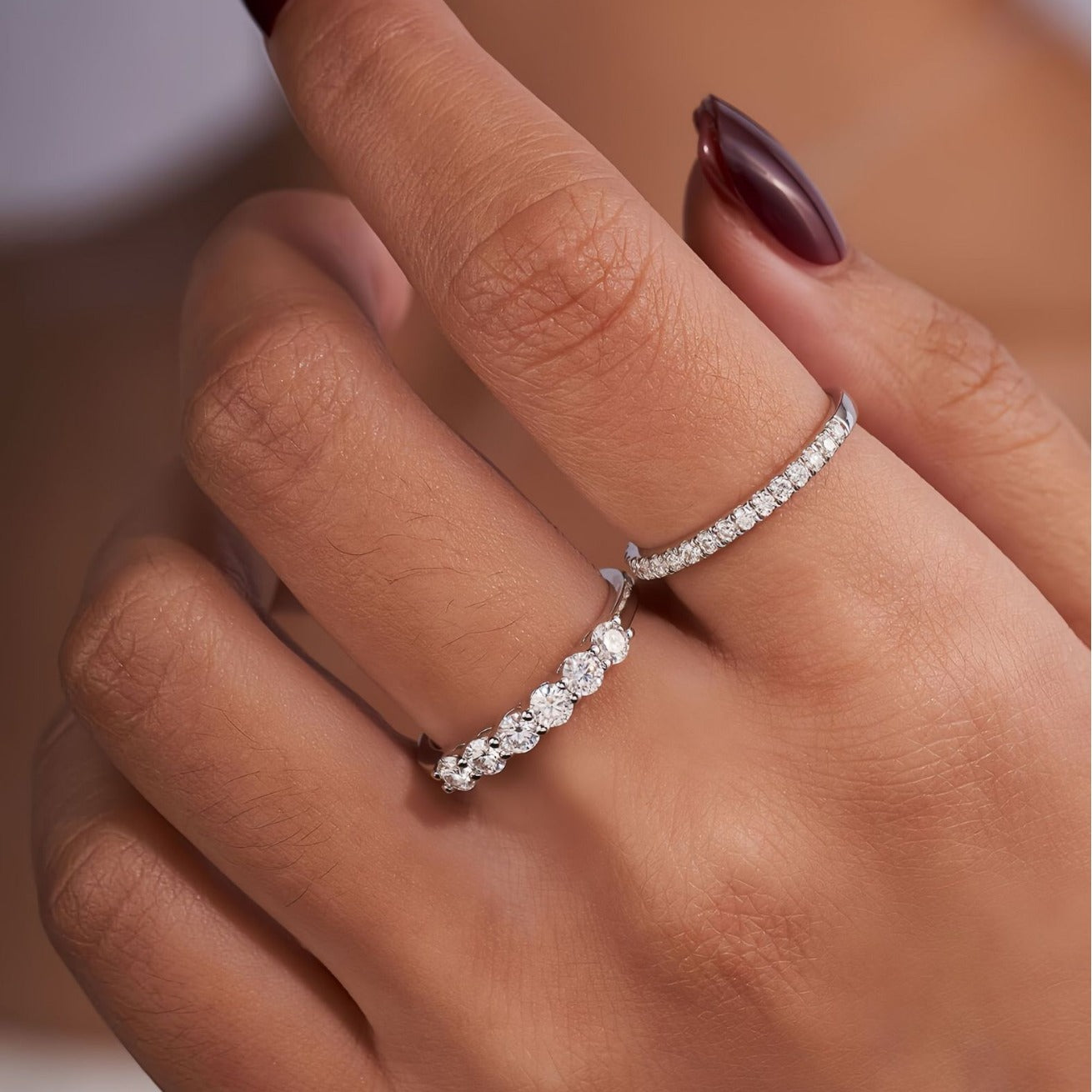 Half-Circle Ring