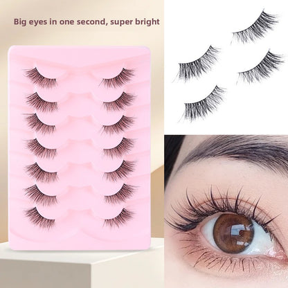 Half-eye cat-eye false eyelashes