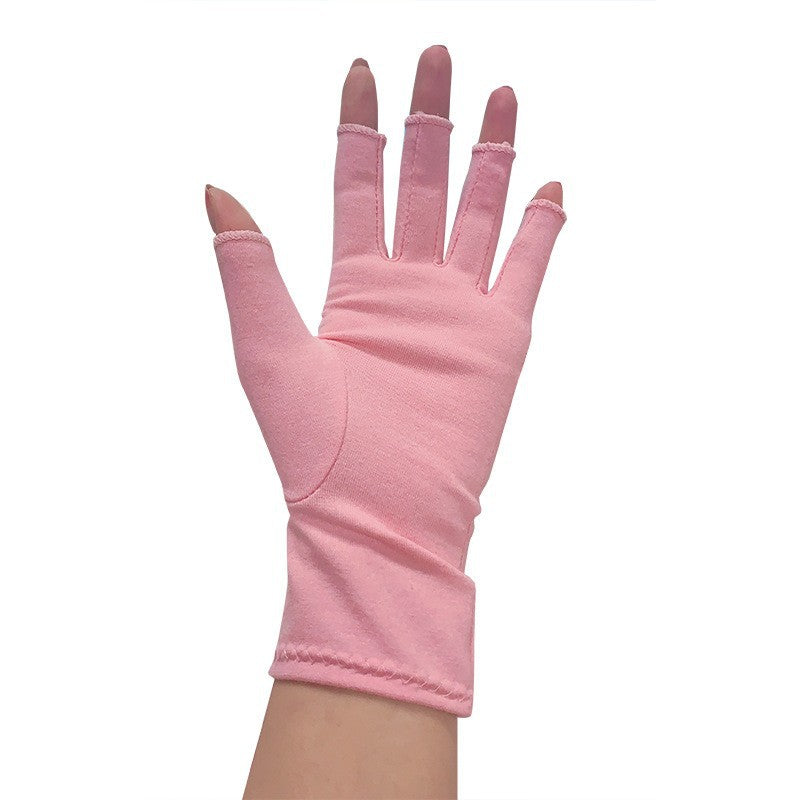 Half-finger compression glove