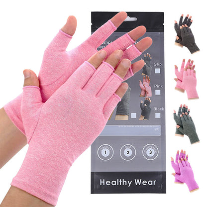 Half-finger compression glove