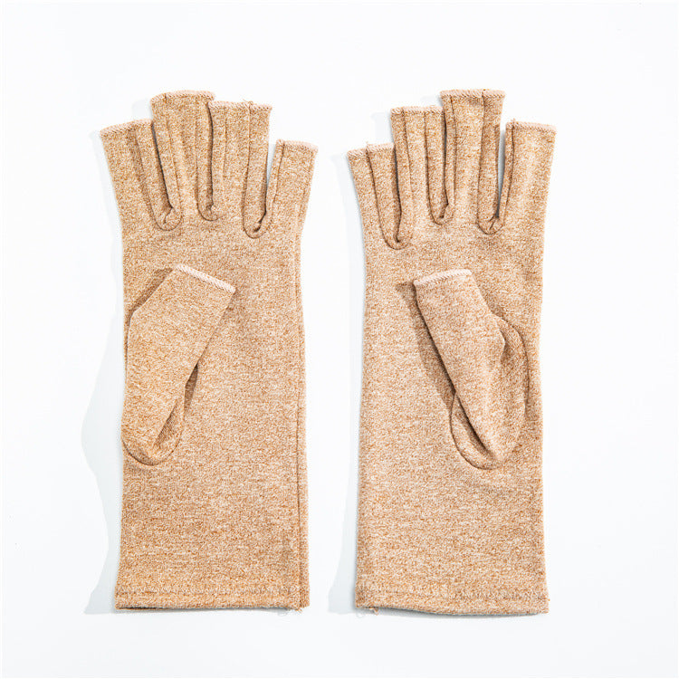 Half Finger Compression Sports Gloves