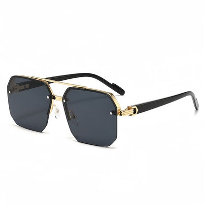 Half-Frame Driving Sunglasses