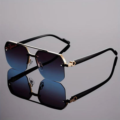 Half-Frame Driving Sunglasses