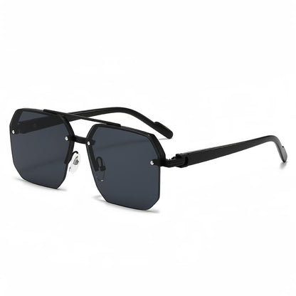 Half-Frame Driving Sunglasses