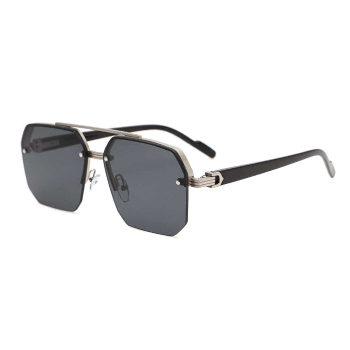 Half-Frame Driving Sunglasses