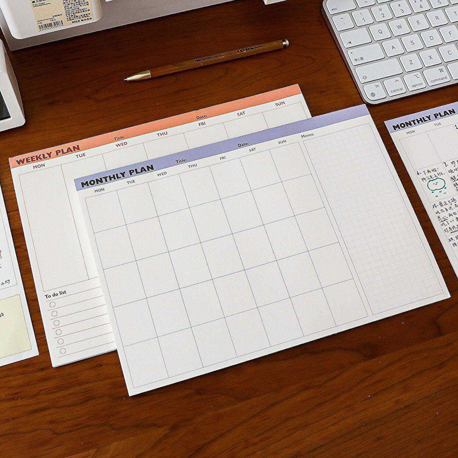 Half Ink Calendar Style Planner