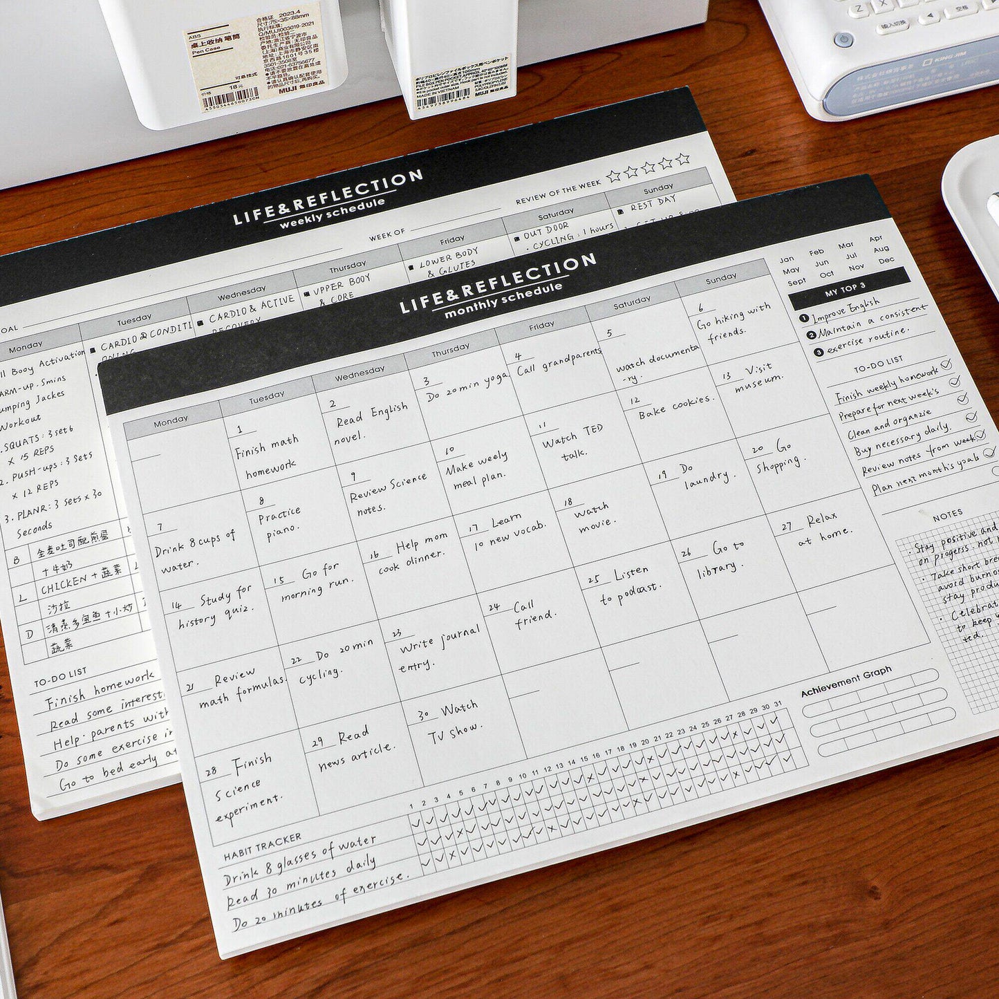 Half Ink Calendar Style Planner