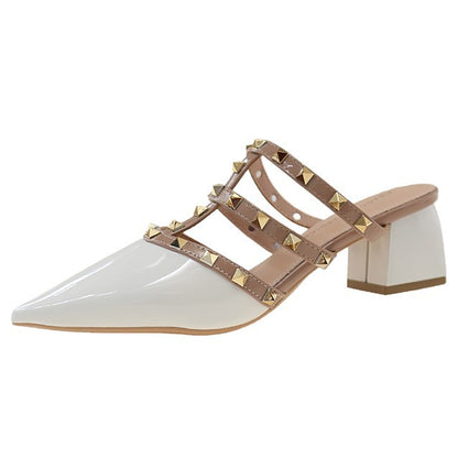 Half-length ankle strap sandals