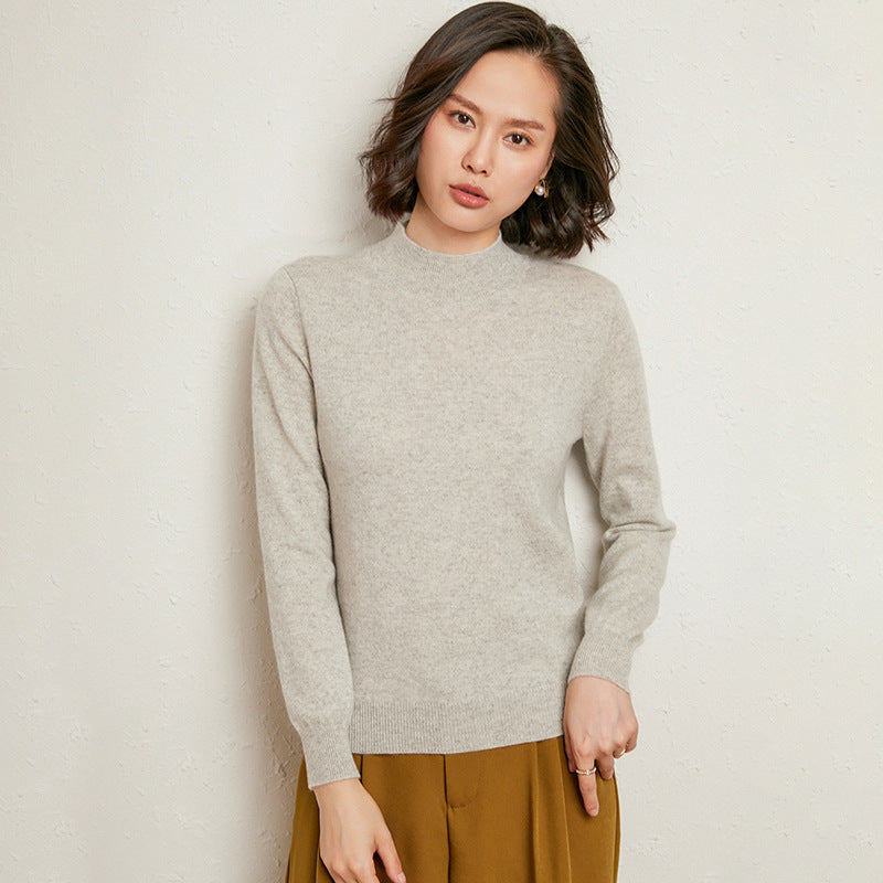 Half-neck base top for ladies