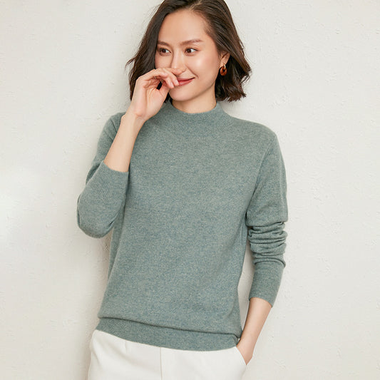 Half-neck base top for ladies