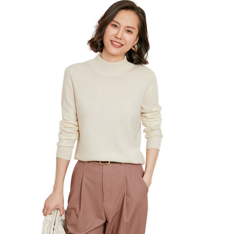 Half-neck base top for ladies