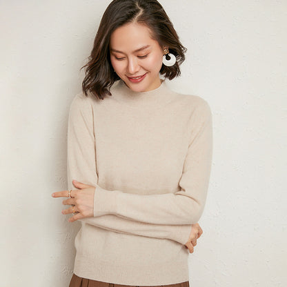 Half-neck base top for ladies