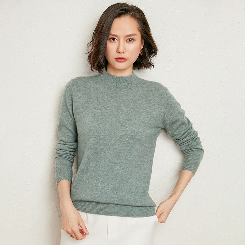 Half-neck base top for ladies