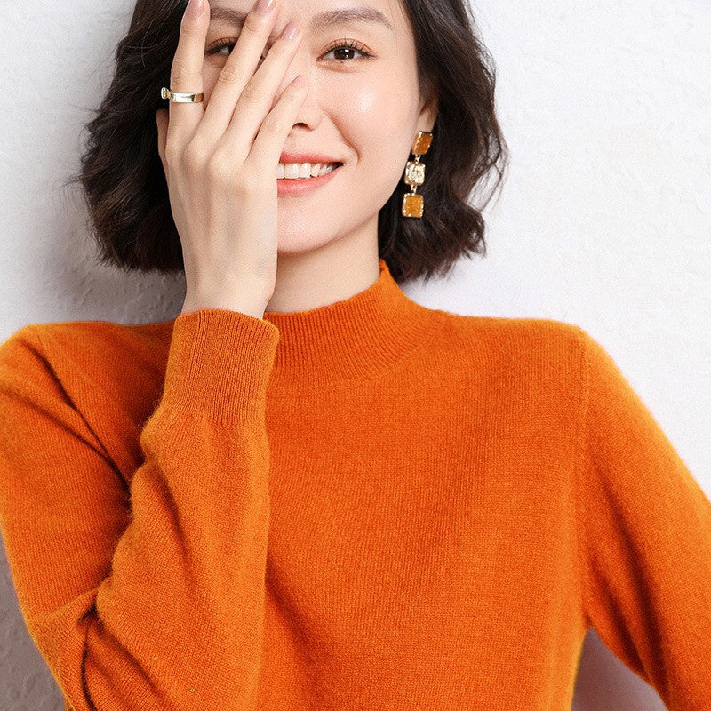 Half-neck base top for ladies