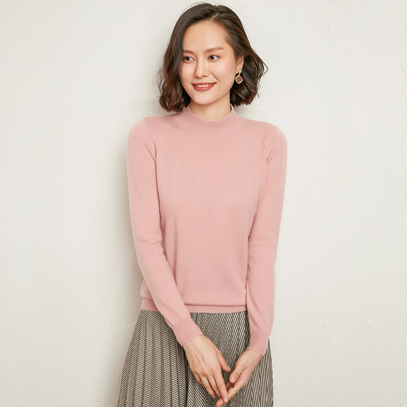 Half-neck base top for ladies