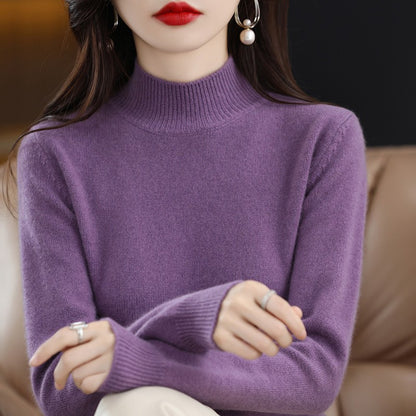 Half-neck base top for ladies