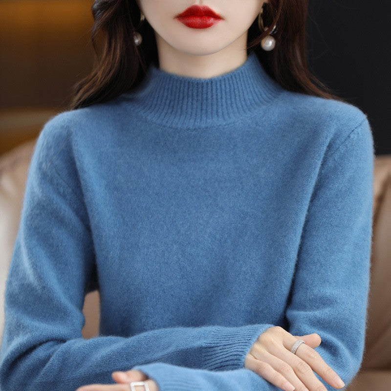 Half-neck base top for ladies