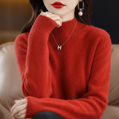 Half-neck base top for ladies