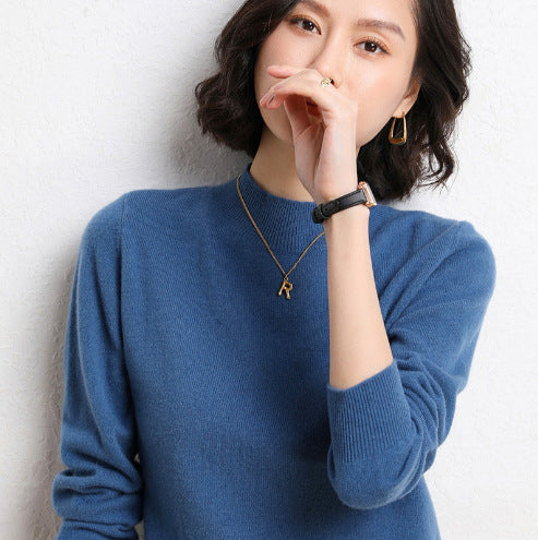 Half-neck base top for ladies